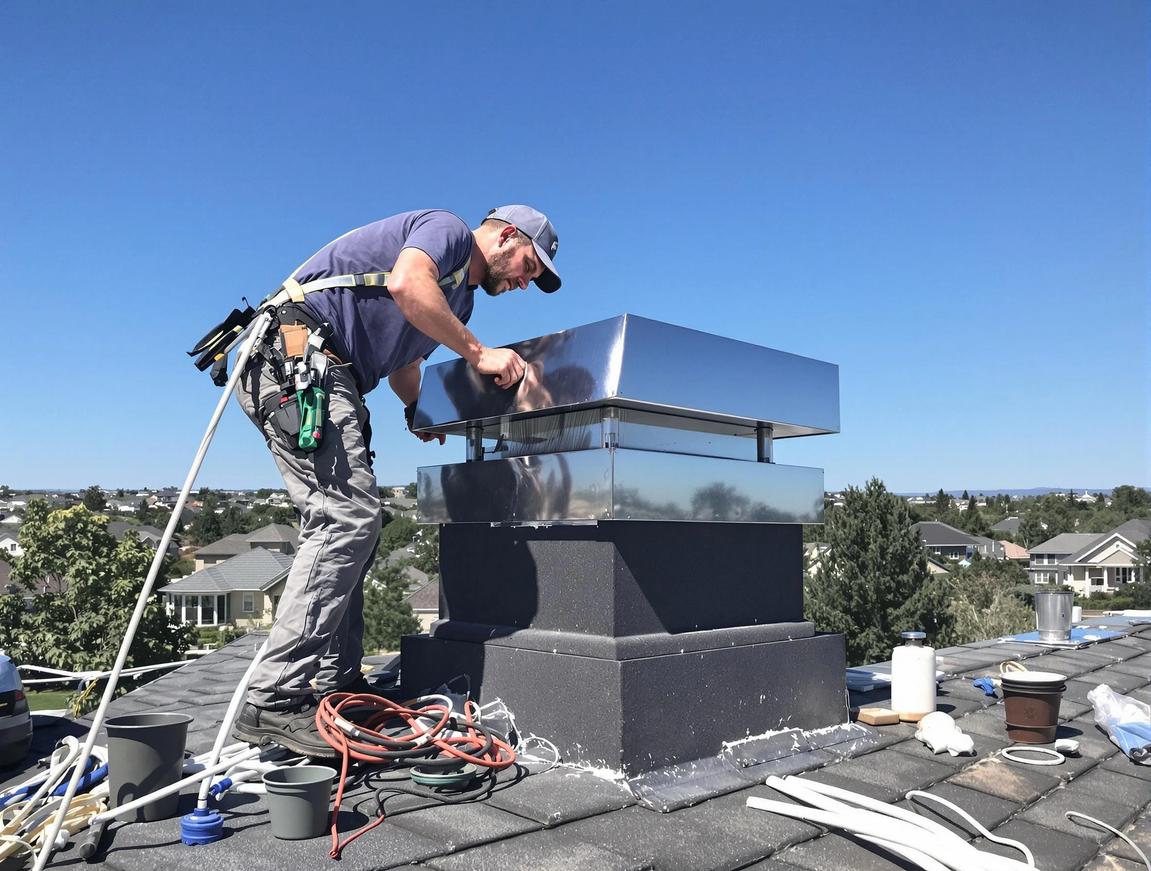Chimney Cap Services service in Hampton, GA